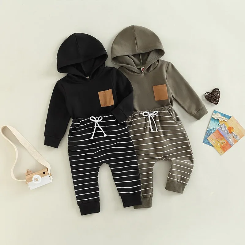 Toddler Hoddie Set/Pocket