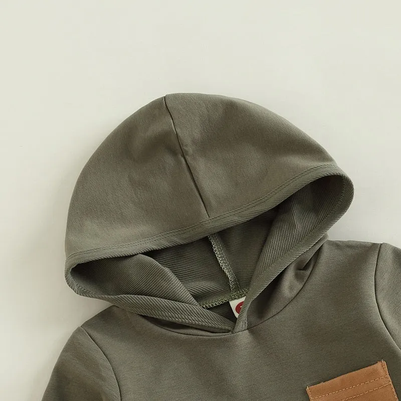 Toddler Hoddie Set/Pocket