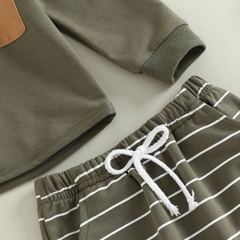 Toddler Hoddie Set/Pocket