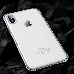 Transparent Case for iPhone X - Transparent,Transparent Black,Transparent Pink