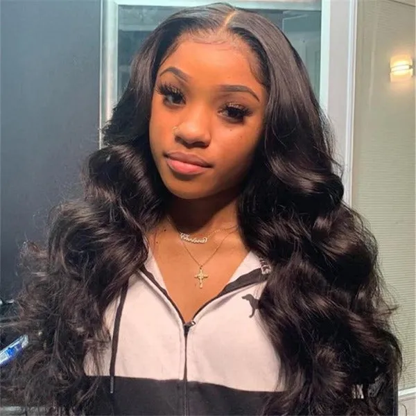 Transparent Lace Wigs Body Wave Skin Melt Frontal 13x4 13x6 Deep Part Lace Front Brazilian Virgin Human Hair Wig For Women