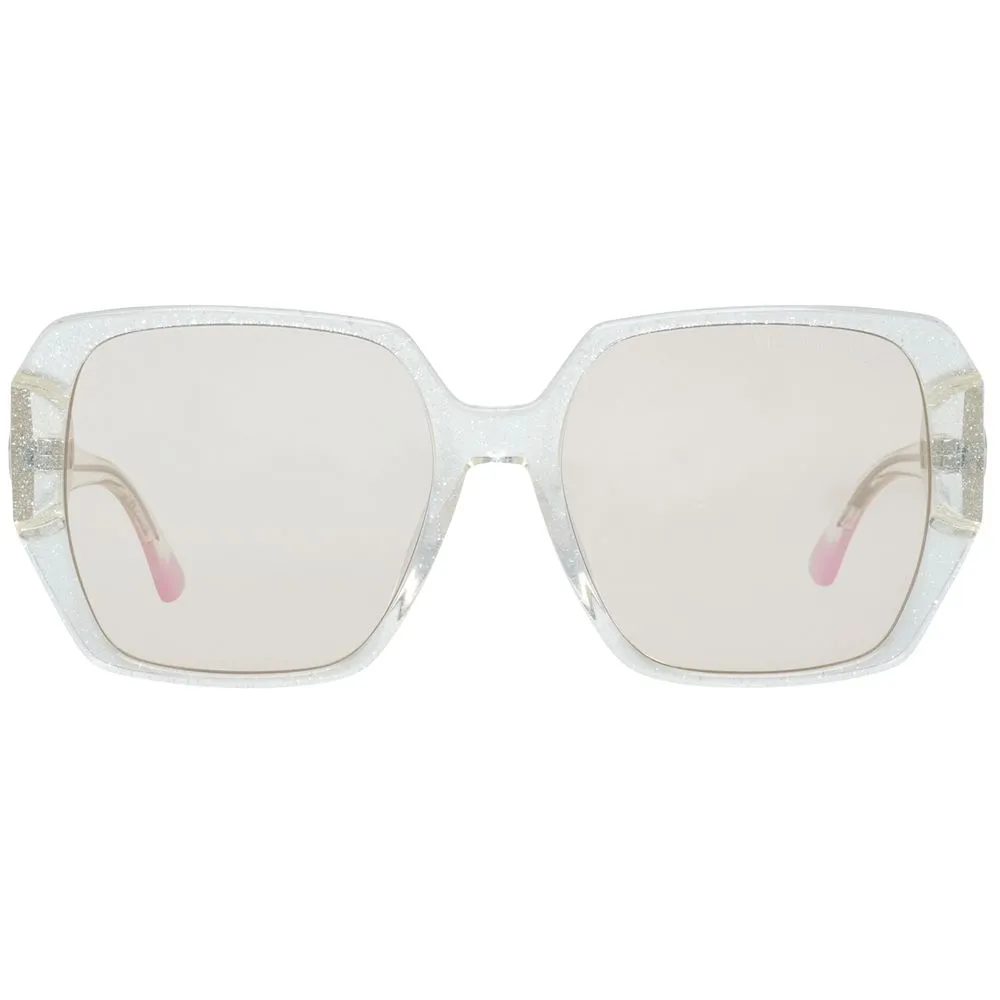 Transparent Plastic Sunglasses