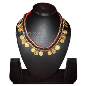 Tribal Handcrafted Dhokra Designer Necklace-7