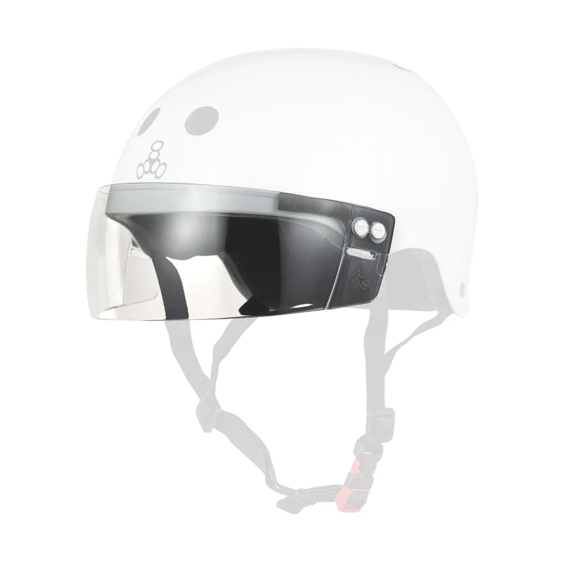 Triple 8 The Certified Helmet Replacement Visor - Clear