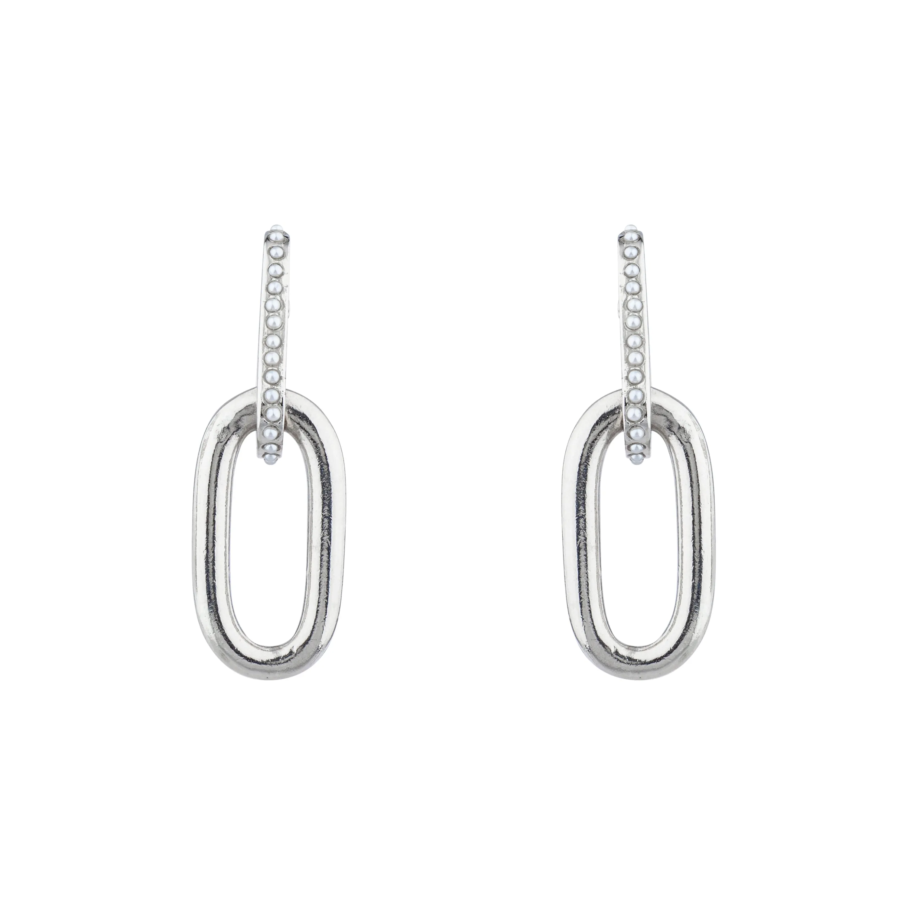 TWISTED PEARL EARRINGS