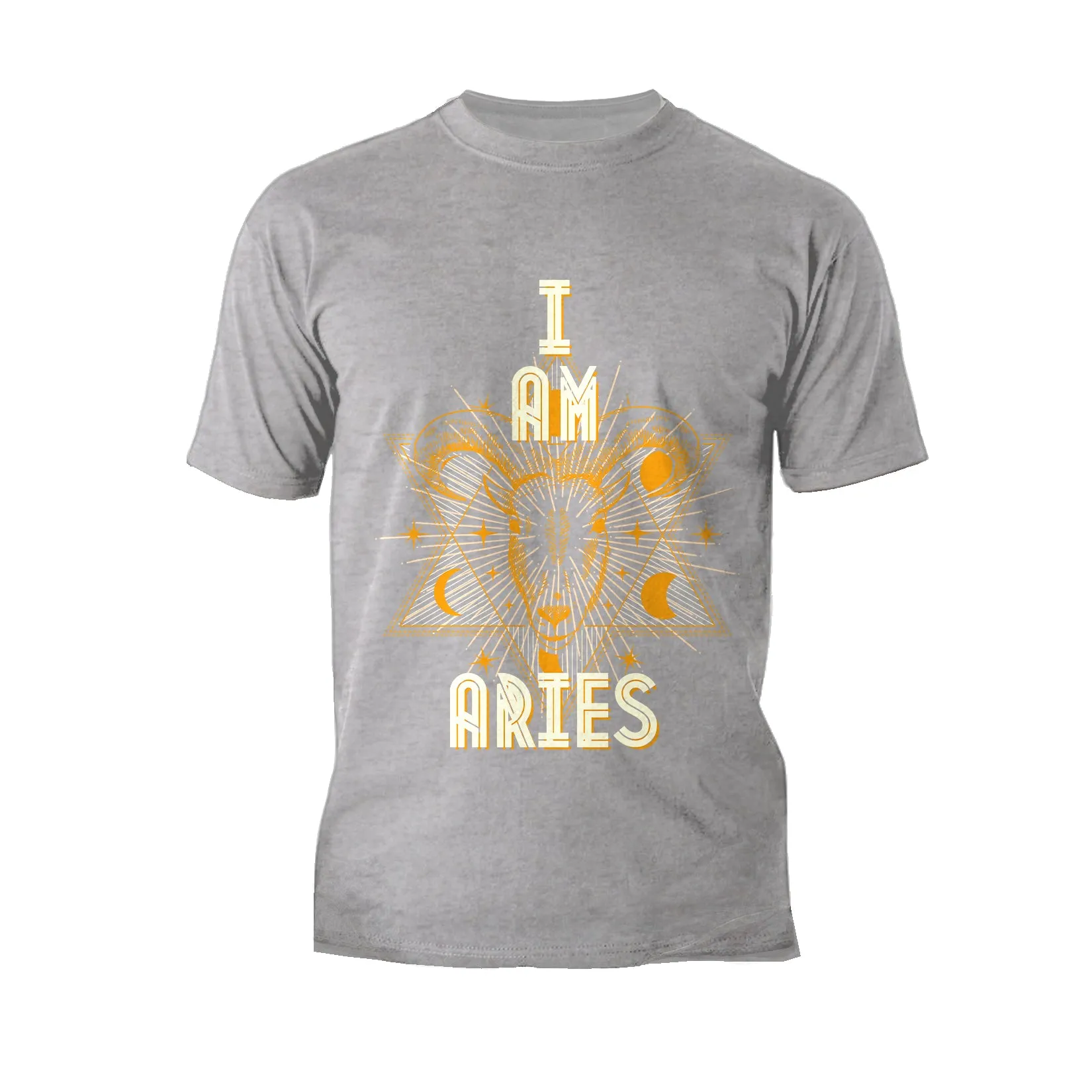 UA Supreme Star Sign Aries Ram Men's T-shirt (Sports Grey)