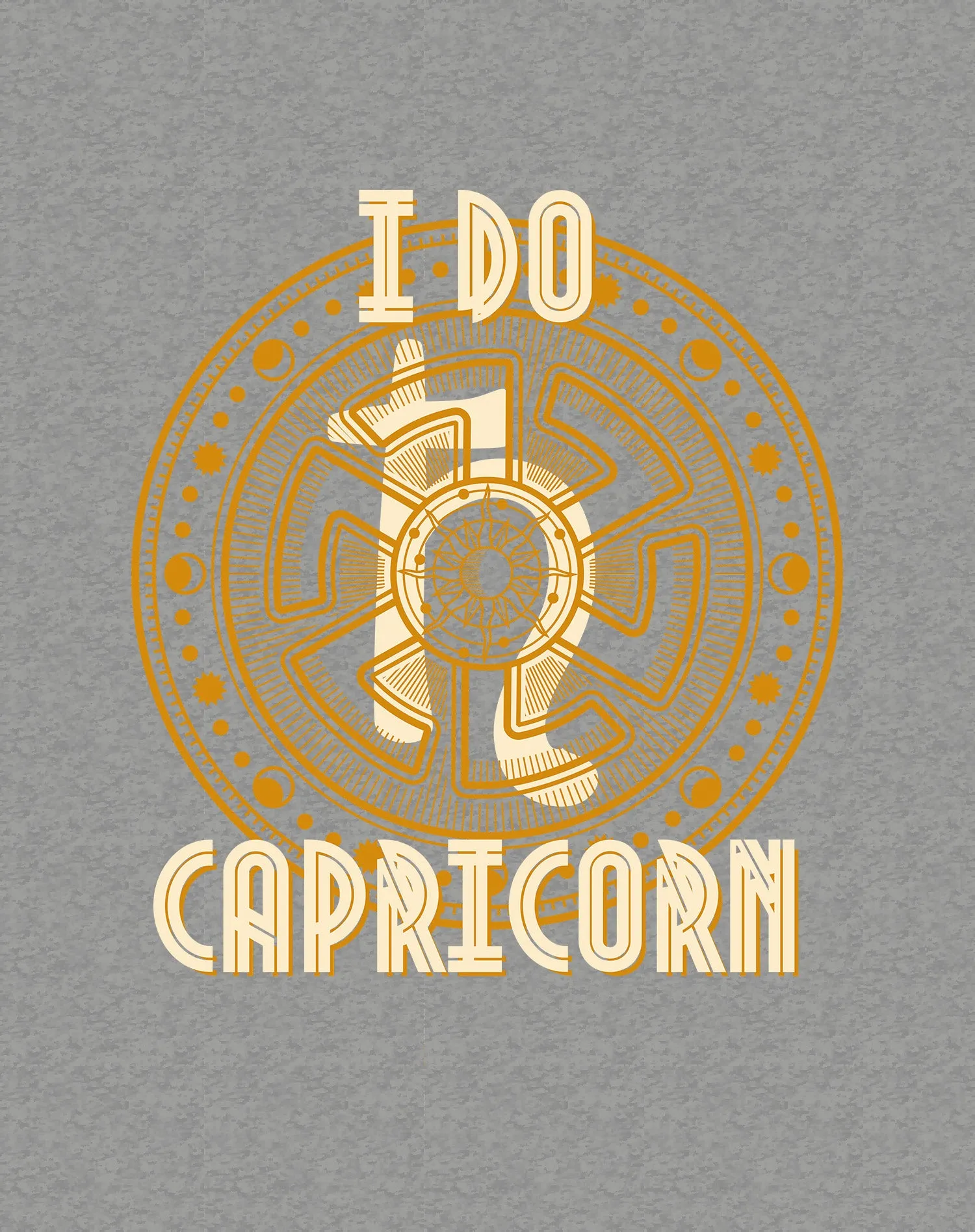 UA Supreme Star Sign Capricorn Women's T-shirt (Sports Grey)