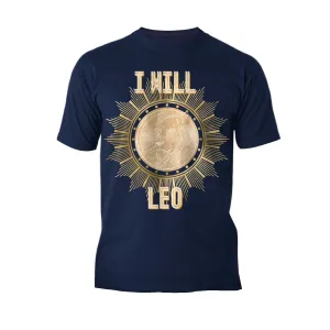 UA Supreme Star Sign Leo Lion Men's T-shirt (Navy)