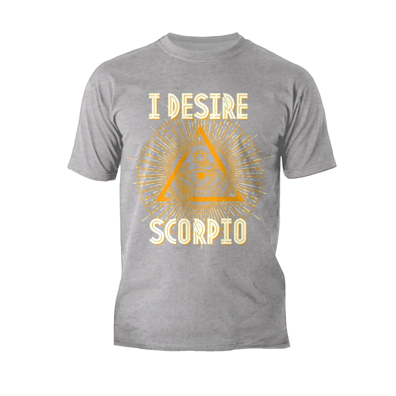 UA Supreme Star Sign Scorpio Eye Men's T-shirt (Sports Grey)