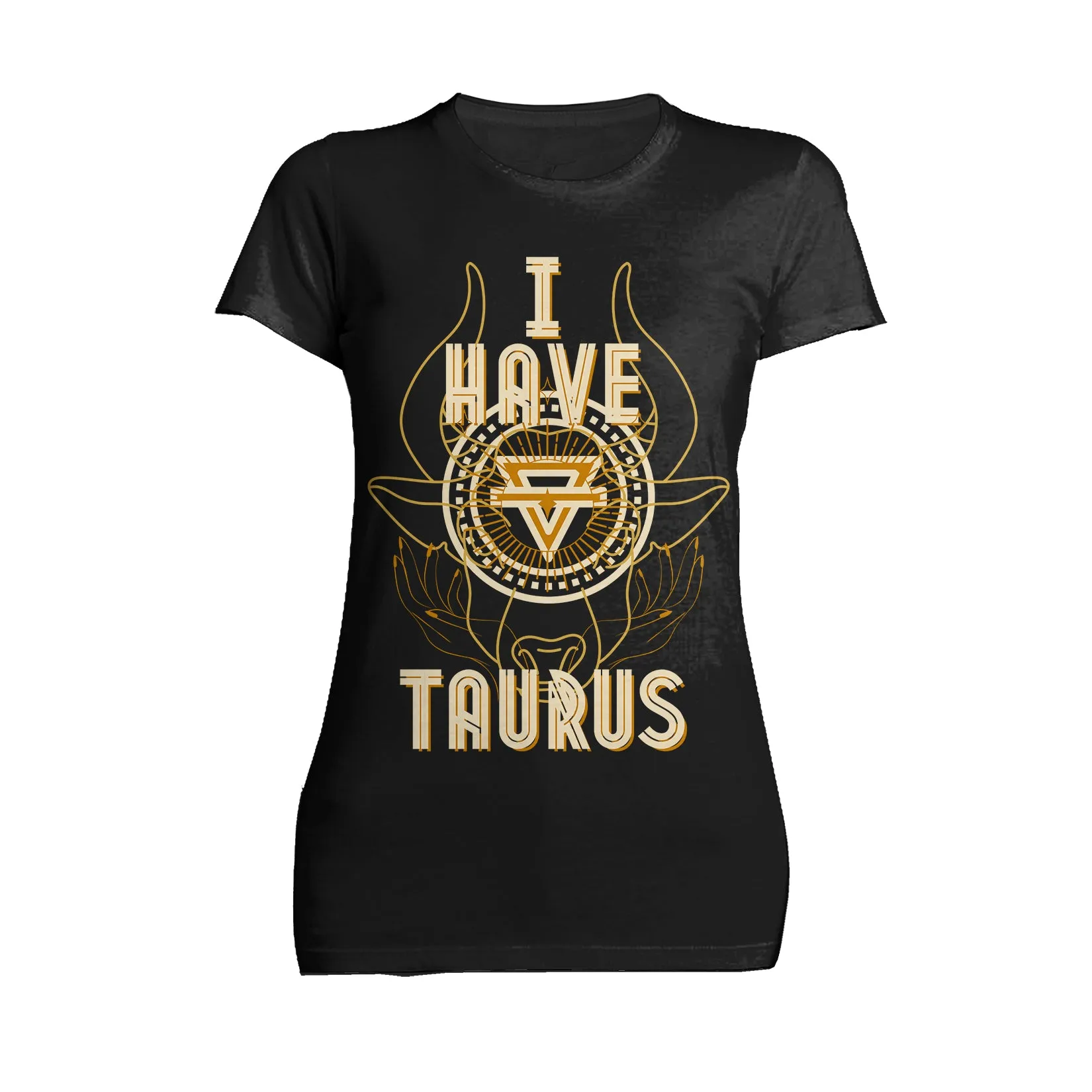 UA Supreme Star Sign Taurus Women's T-shirt (Black)