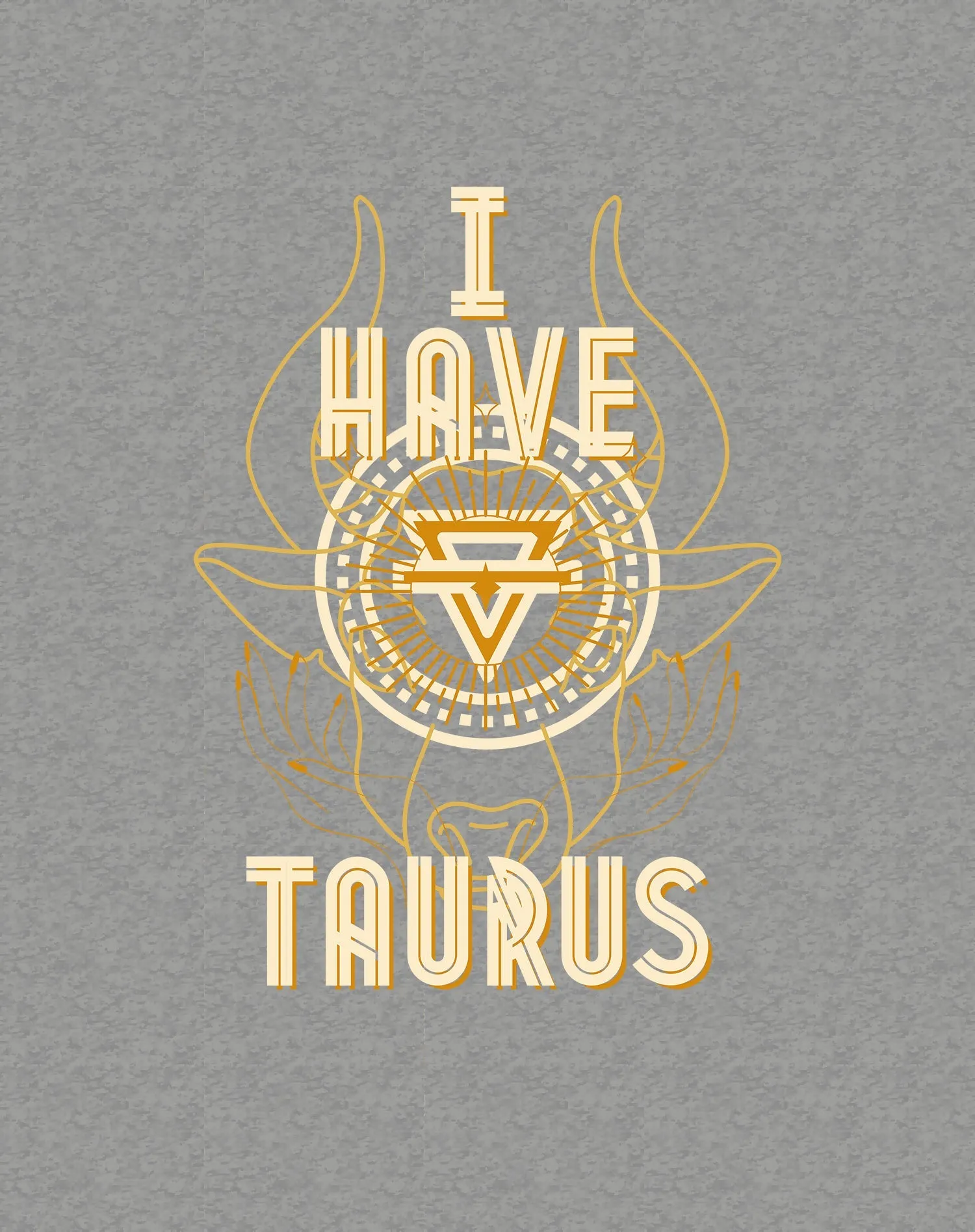 UA Supreme Star Sign Taurus Women's T-shirt (Sports Grey)