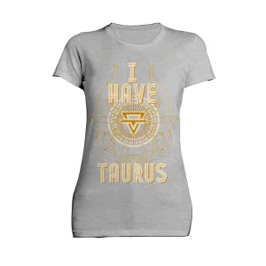 UA Supreme Star Sign Taurus Women's T-shirt (Sports Grey)