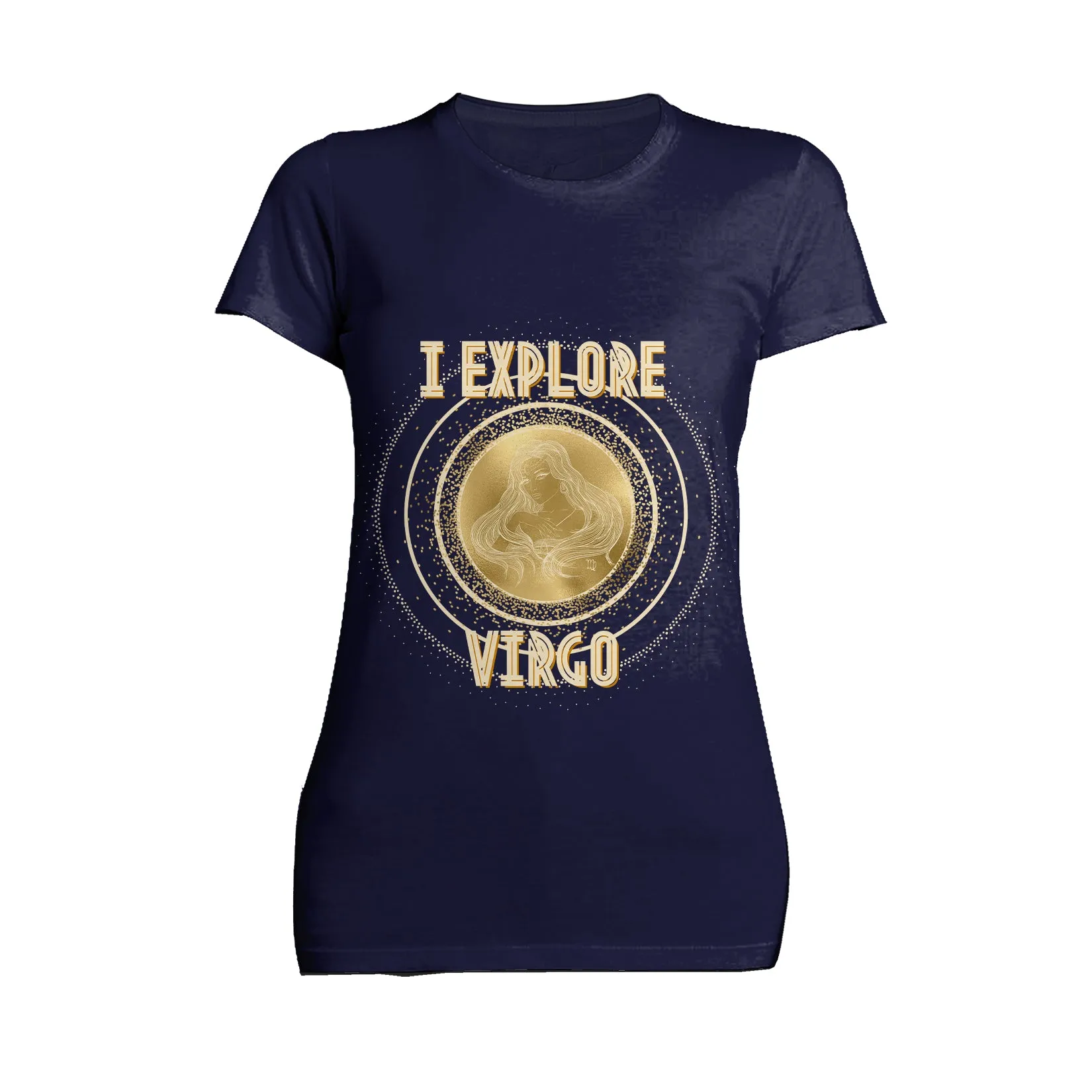 UA Supreme Star Sign Virgo Women's T-shirt (Navy)