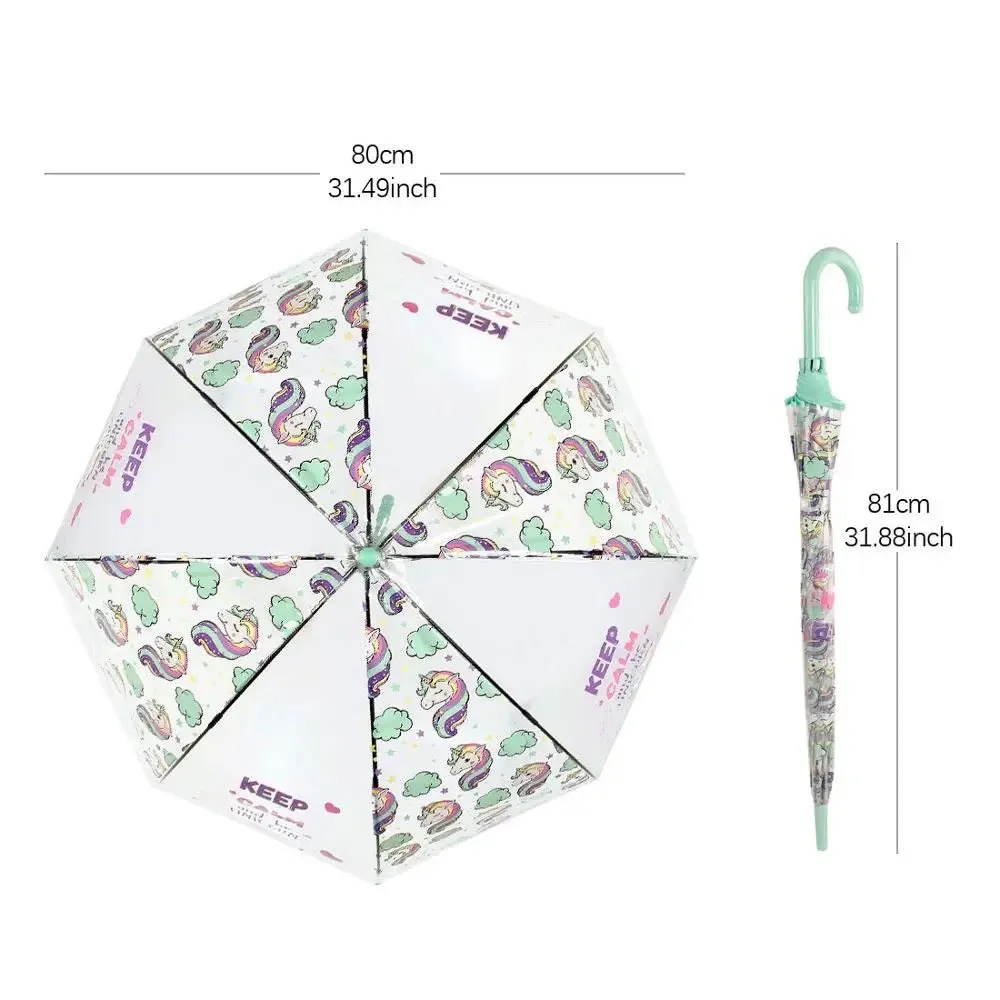 Unicorn Transparent Umbrella