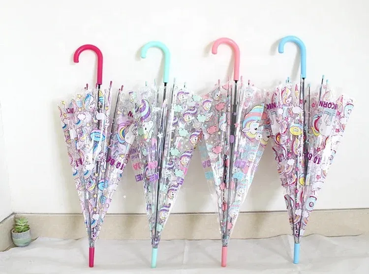 Unicorn Transparent Umbrella