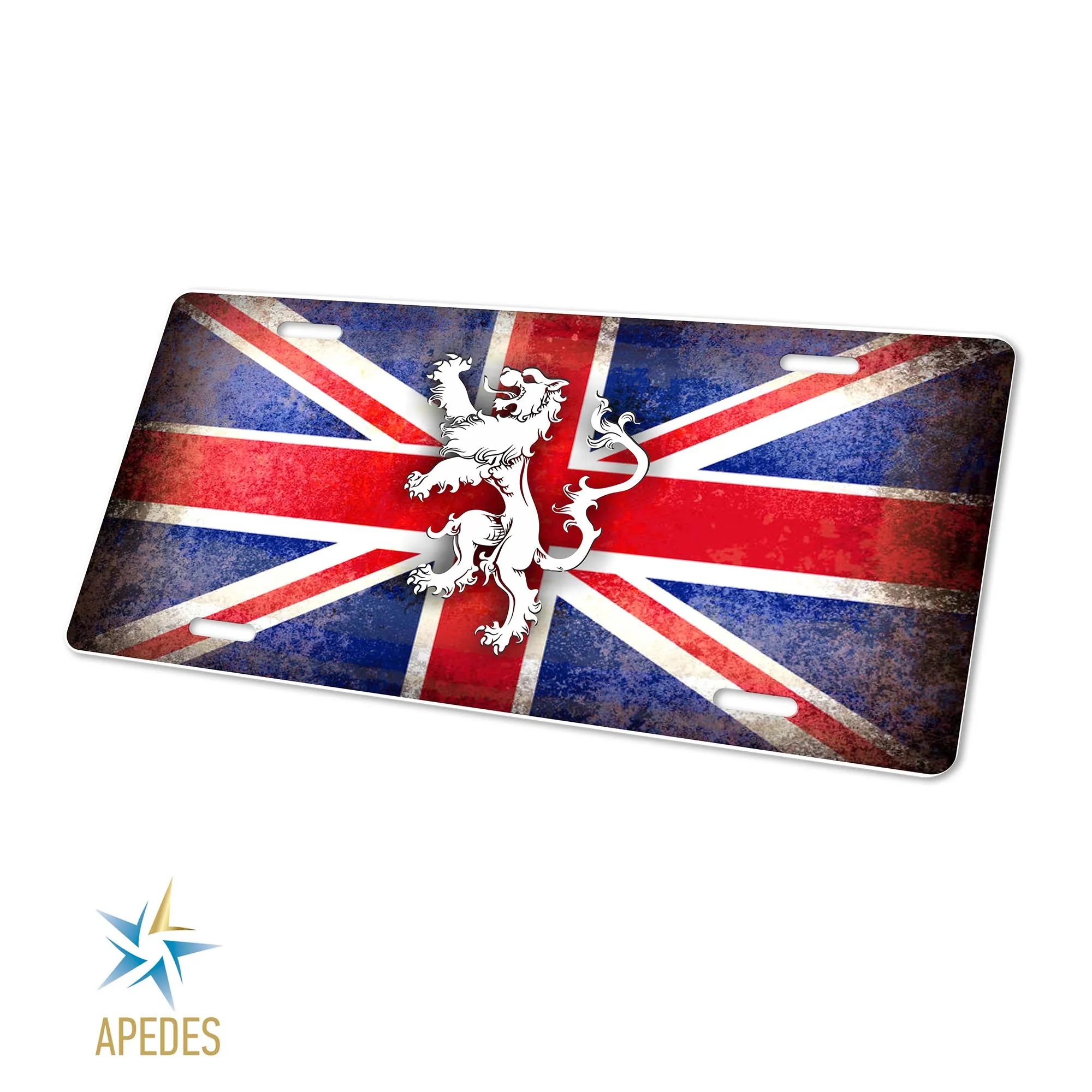United Kingdom of Great Britain Decorative License Plate