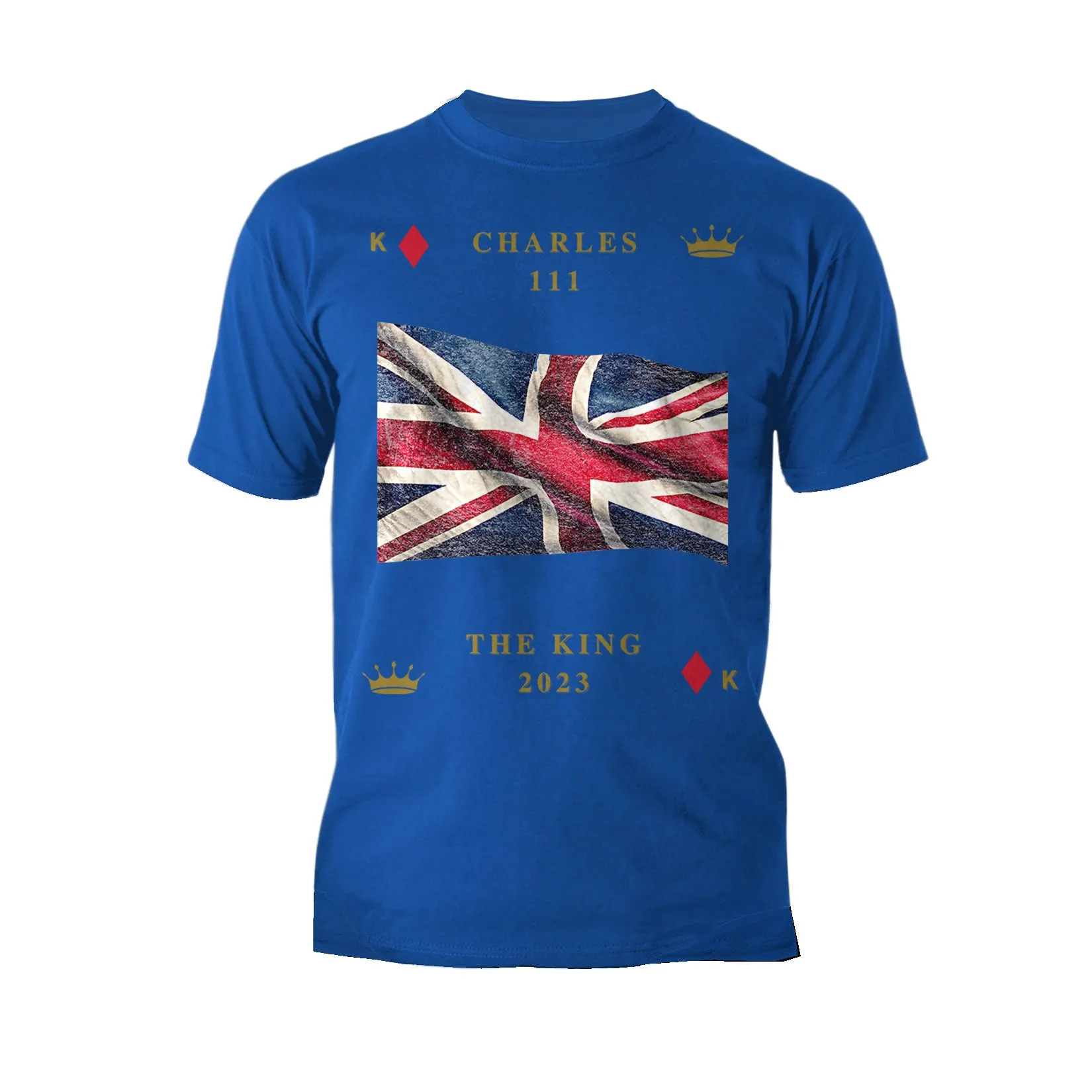 Urban Attitude Kings Coronation 2023 Great Britain Flag Men's T-shirt