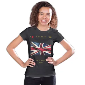 Urban Attitude Kings Coronation 2023 Great Britain Flag Youth T-shirt