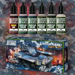 Urban Camo Paint Set