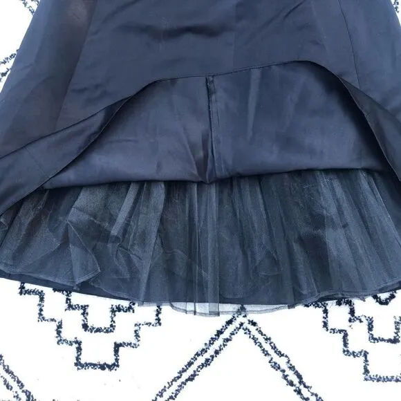🔥Urban Girls Nite Beautiful black and pink dress . Poofs out with taffeta under