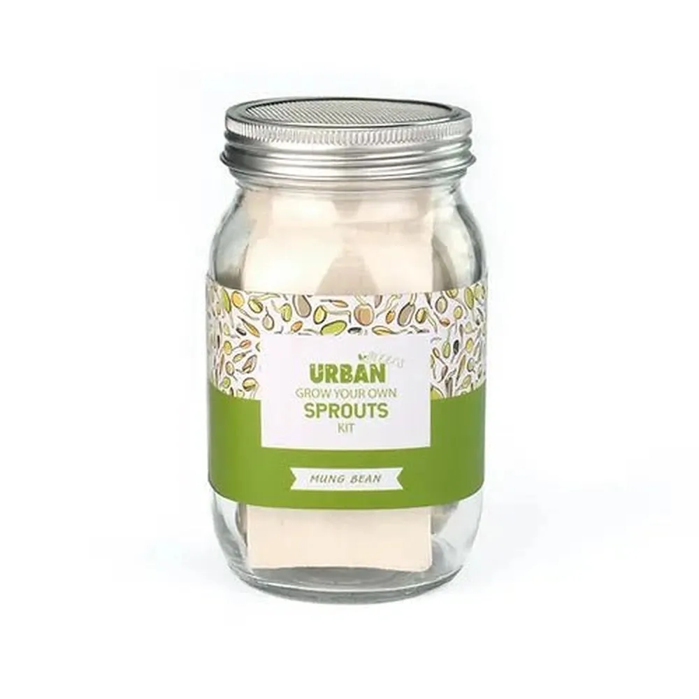 Urban Greens Mung Bean Sprouts Jar Kit