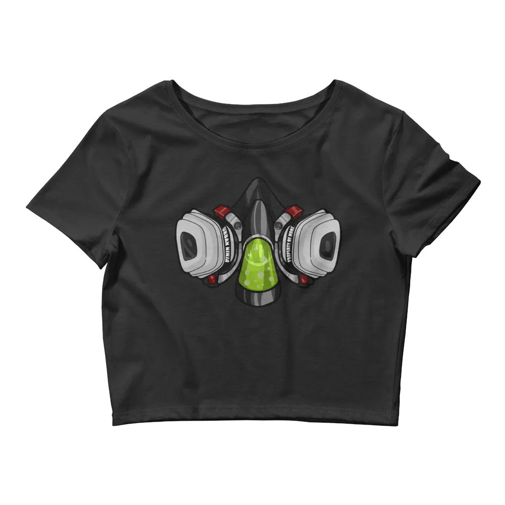 Urban Ninja "MASK ON" Women’s Crop Tee