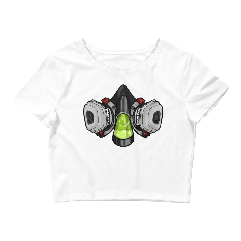 Urban Ninja "MASK ON" Women’s Crop Tee