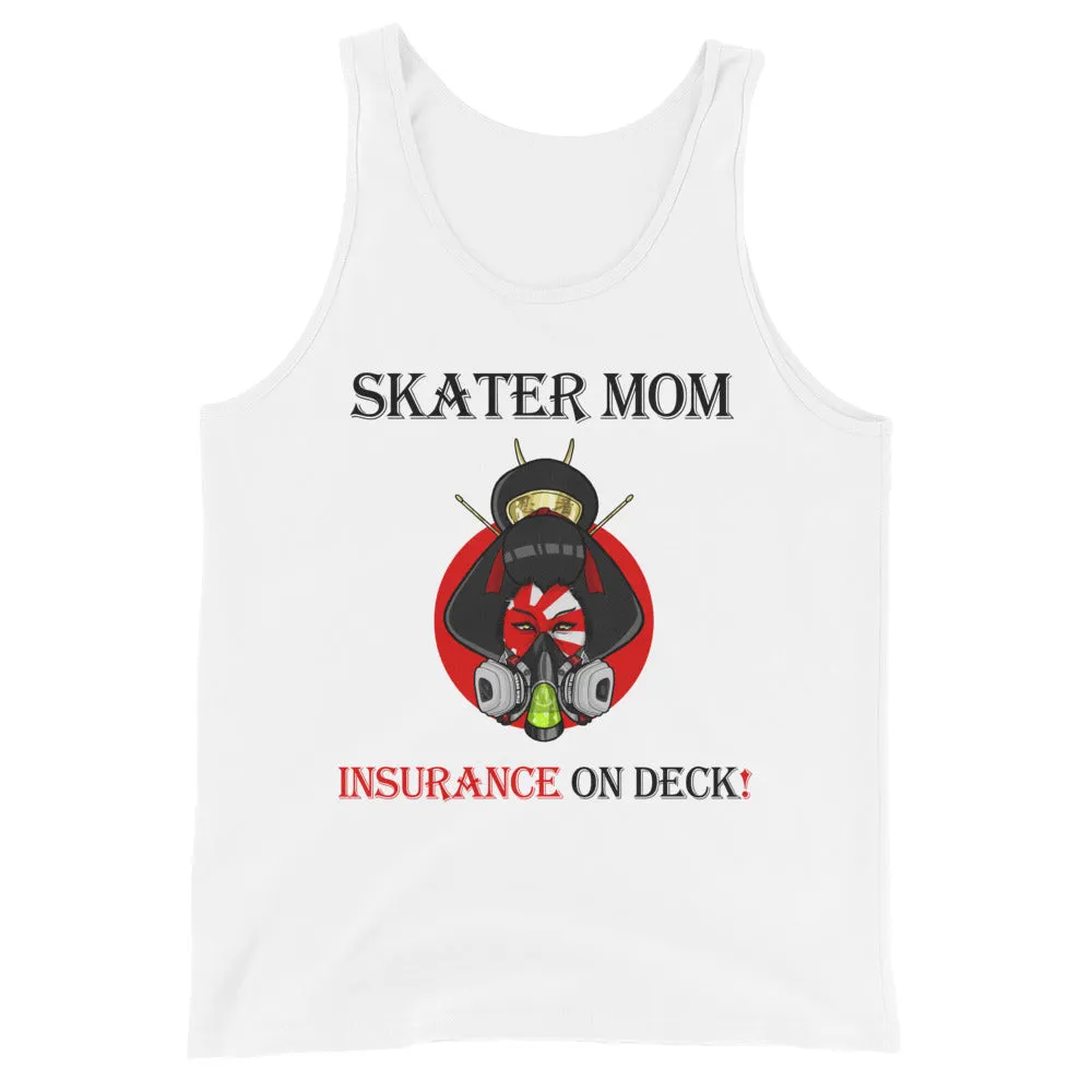 Urban Ninja "Skater Mom" Unisex Tank Top