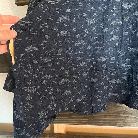 Urban Renewal short blue kimono