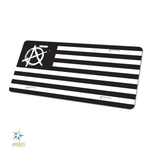 US Anarchy Decorative License Plate