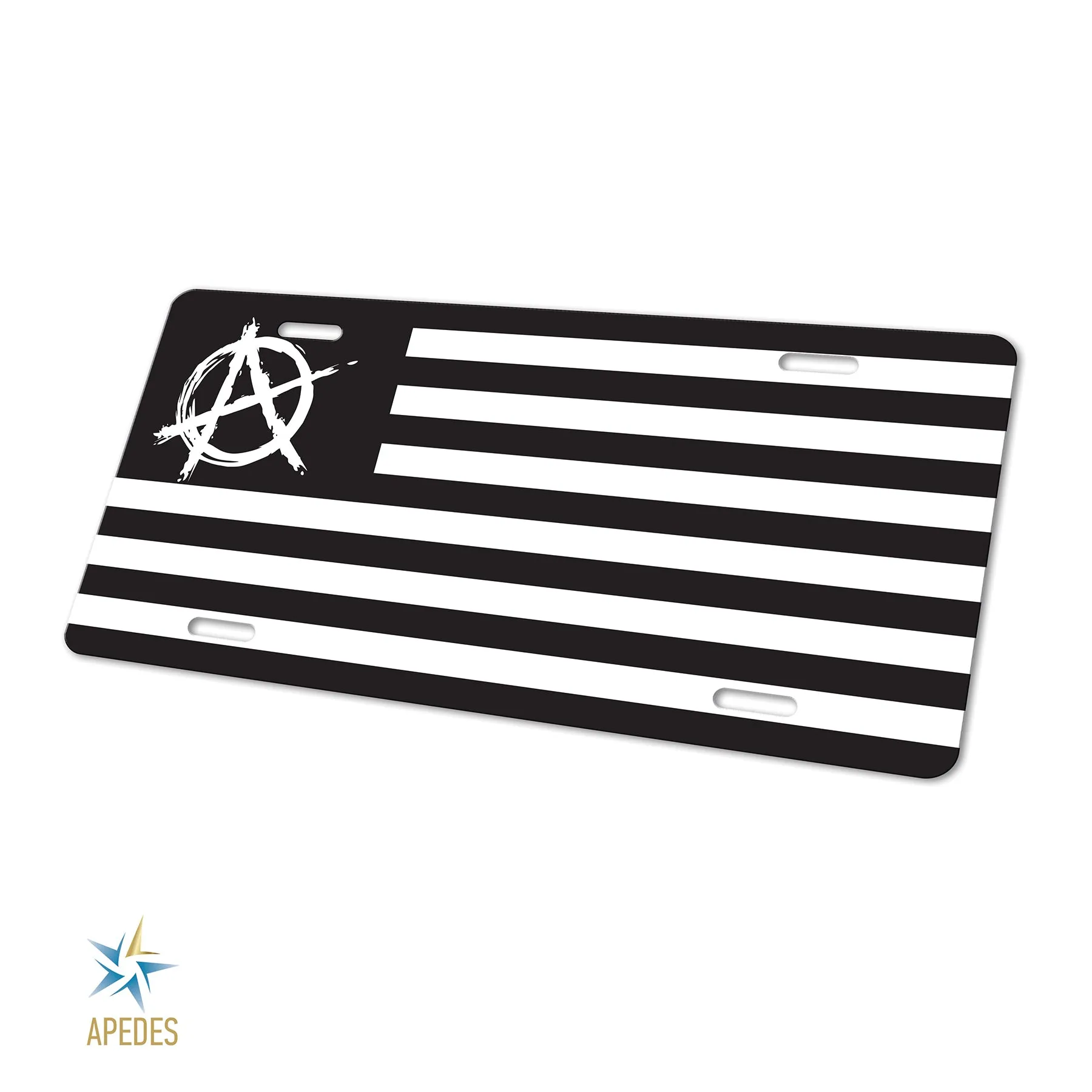 US Anarchy Decorative License Plate