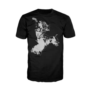 US Brand X Future Retro Dragon Game Official Men's T-shirt (Black)
