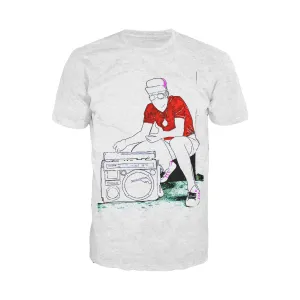 US Brand X Old's Kool Boom Box Official Men's T-Shirt (Heather Grey)