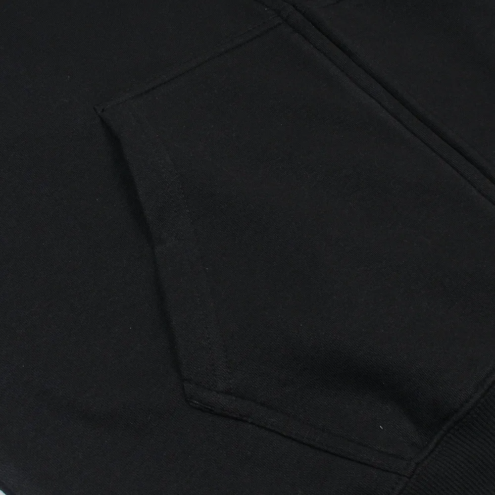 USPA Black Zipper Hoodie