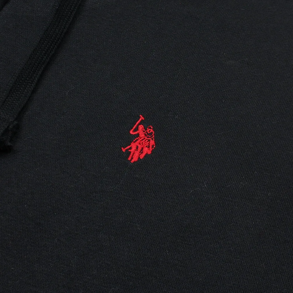 USPA Black Zipper Hoodie