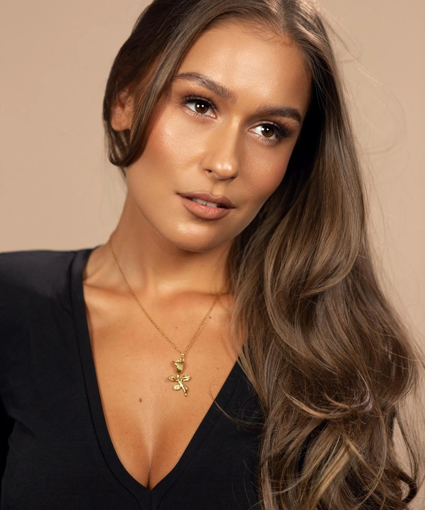 Valentina Rose Pendant Necklace