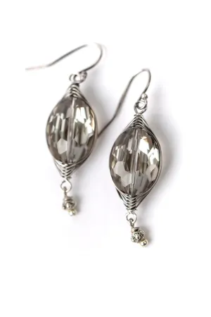 Vaughan - 'Windsor Cottage' Collection - Earrings - Herringbone (Crystal) #Cot014E