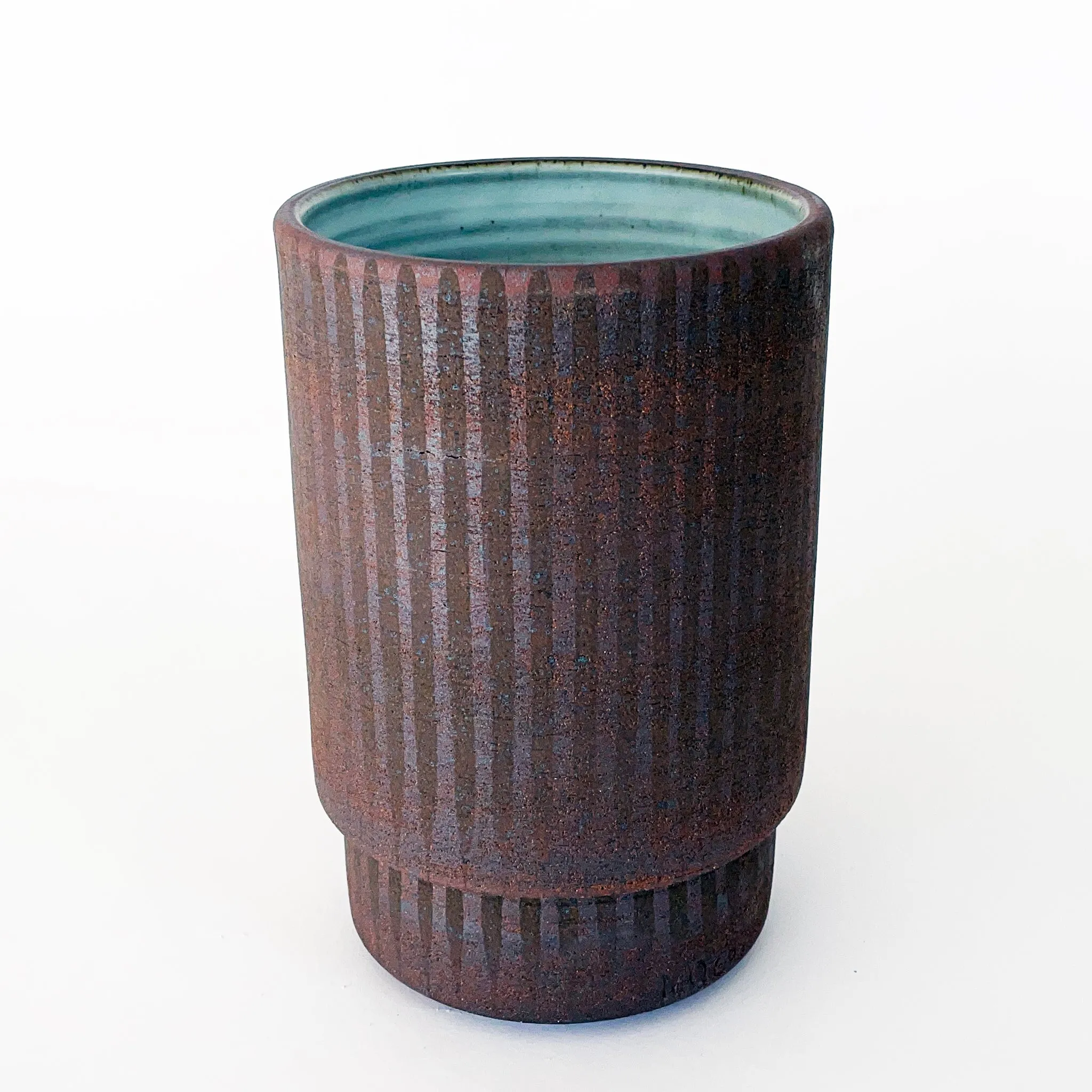 Vessel Step Wide: Stripes Med Brown / TXD