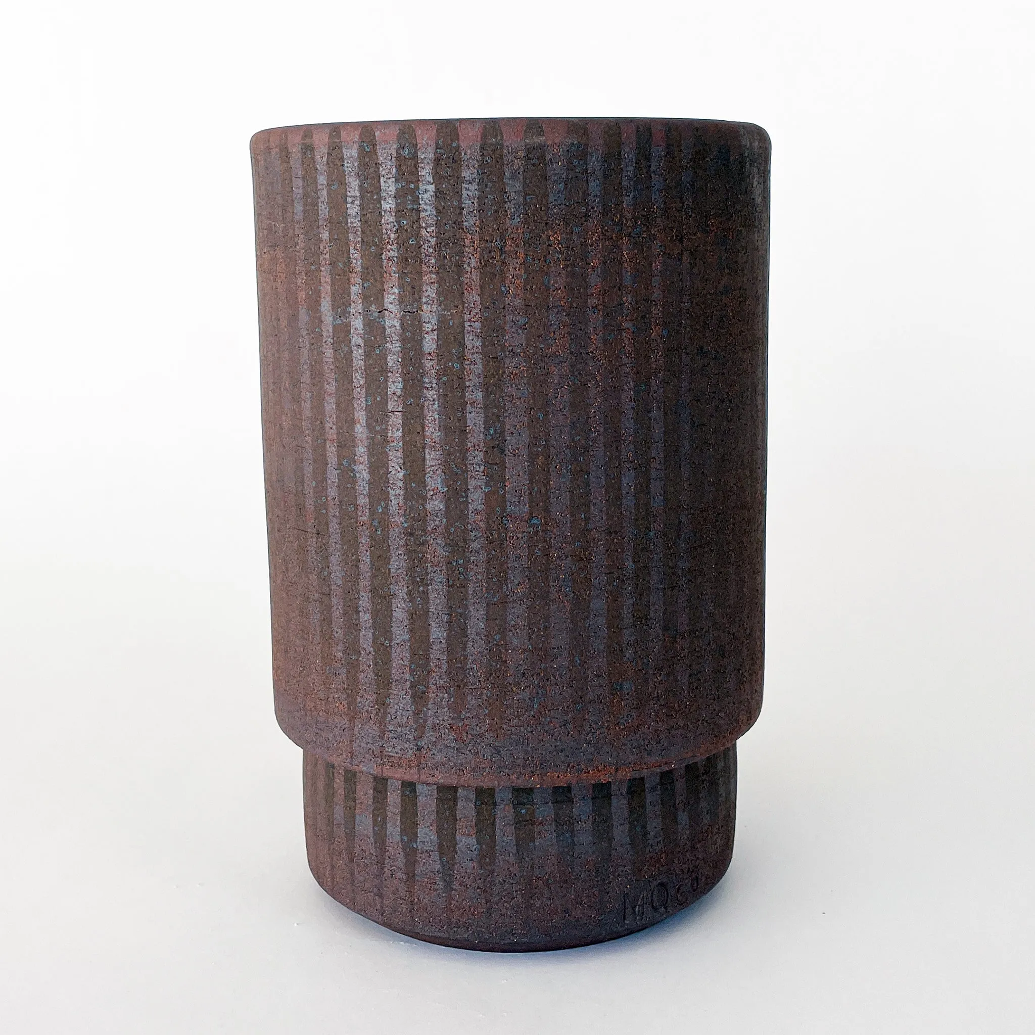 Vessel Step Wide: Stripes Med Brown / TXD