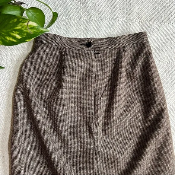 Vintage 90s Textured Long Midi Skirt