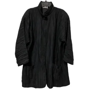 Vintage Tamotsu New York Textured Black Jacket