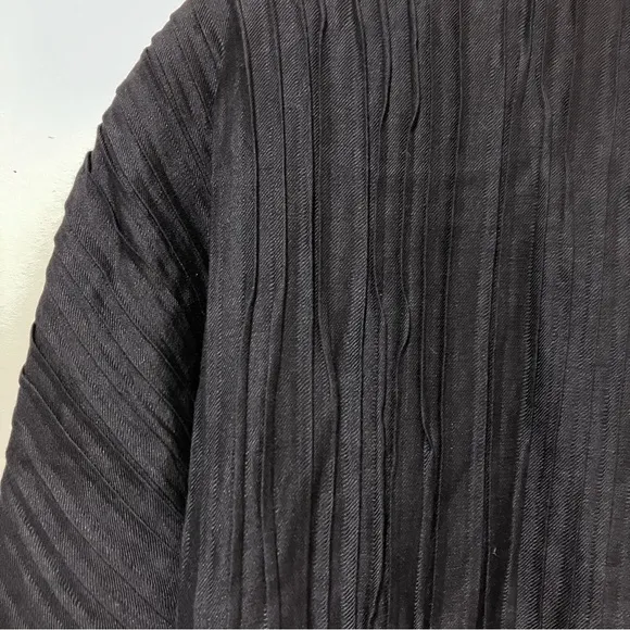 Vintage Tamotsu New York Textured Black Jacket