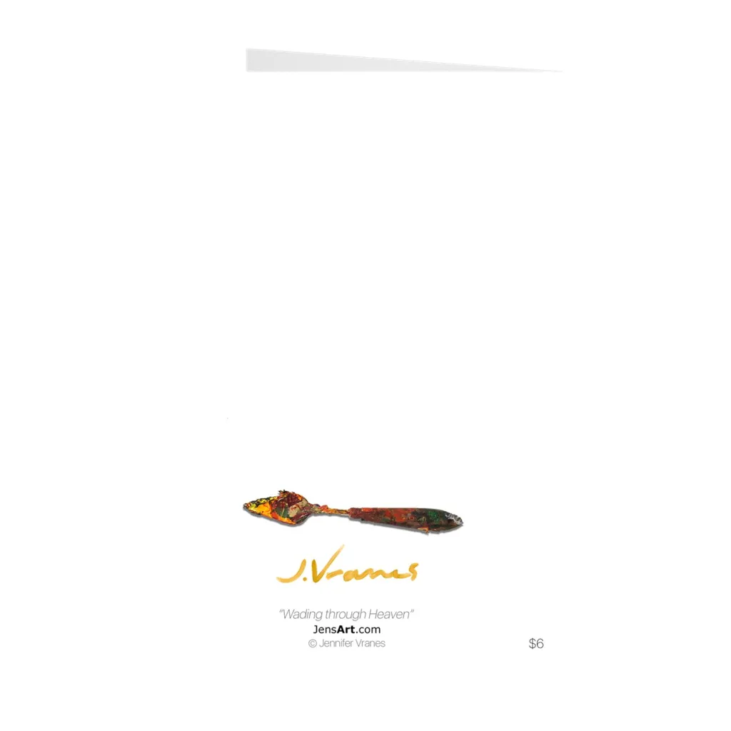 Wading through Heaven (5-pack) Art Greeting Cards, FREE Shipping