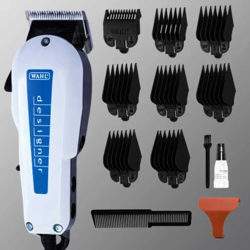 Wahl White 6 Piece Designer Professional Hair Clipper Kit WC8357-100