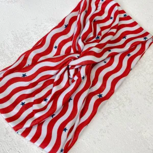 Wavy Stripes WIDE Headband
