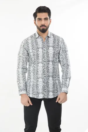 White Casual Shirt FS Regular Fit