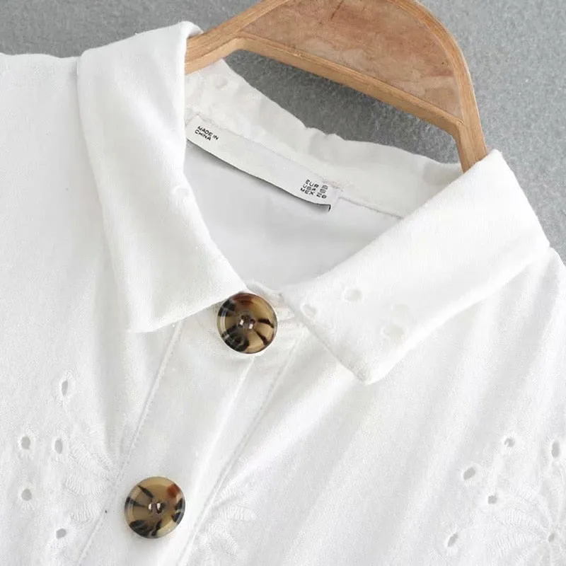 White Perl Dress