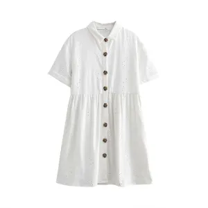 White Perl Dress