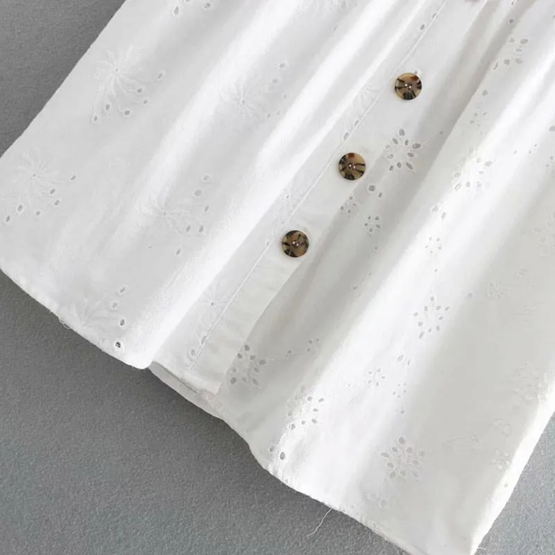 White Perl Dress