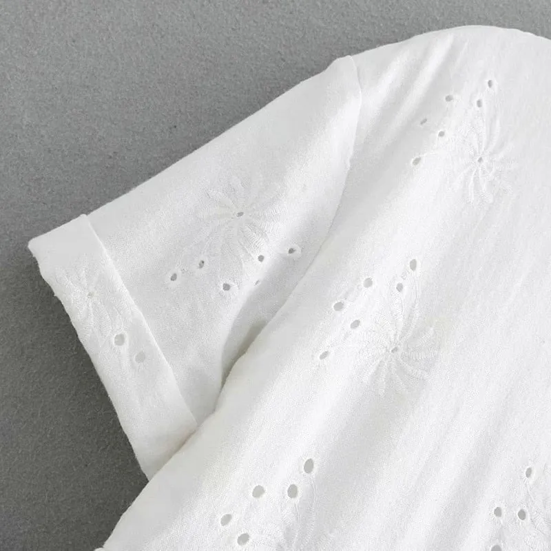 White Perl Dress
